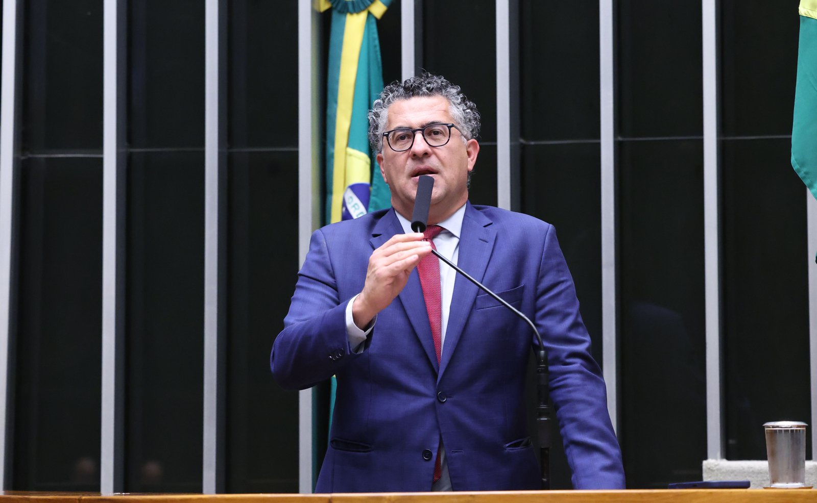 Discussão e votação de propostas legislativas. Dep. Alencar Santana (PT - SP) Deputado Alencar Santana (PT-SP) fala no Plenário da Câmara dos Deputados