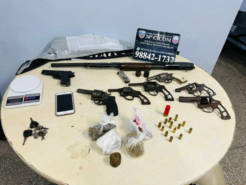 Polícia Militar do Amazonas (PMAM) prende dois integrantes de uma organização criminosa na zona leste de Manaus