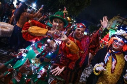 Largo de São Sebastião recebe diversas atrações no encerramento da programação de Natal e Ano Novo