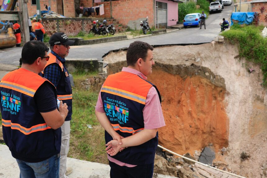 Grande obra na comunidade Santa Inês