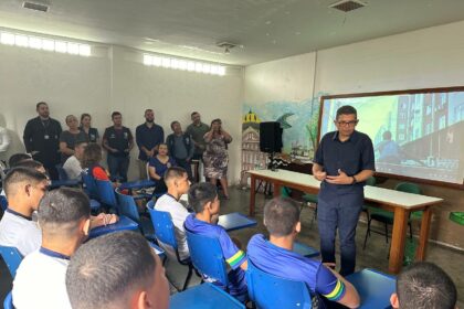Deputado João Luiz palestra a socioeducandos e realiza visita a Centro Socioeducativo Dagmar Feitosa