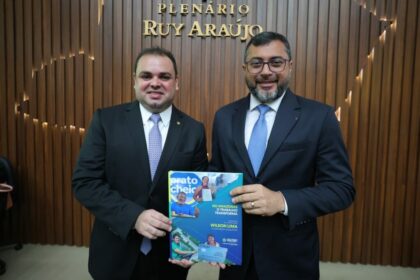 Na abertura dos trabalhos legislativos, Wilson Lima ressalta alinhamento entre poderes e manutenção de investimentos em áreas prioritárias em meio a desafios