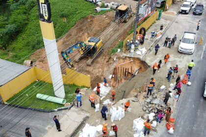 Prefeitura avança em obra na avenida Constantino Nery