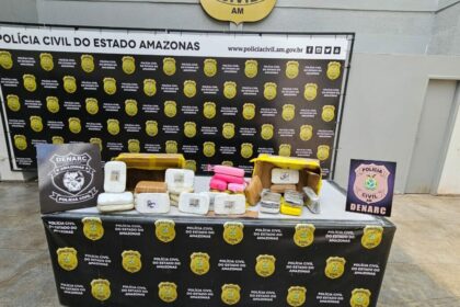 PC-AM apreende 31 Kg de drogas avaliados em R$ 400 mil