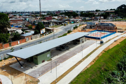 Serviços de infraestrutura avançam no parque Amazonino Mendes