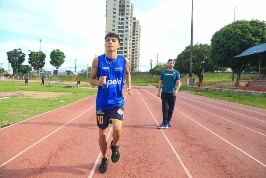 Amazonense revelado no Pelci é promessa para o atletismo