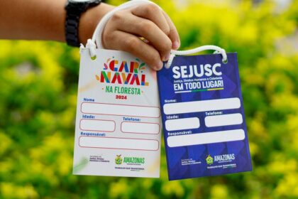 Carnaval na Floresta: Sejusc disponibiliza crachá de identificação para crianças e adolescentes