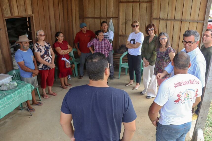 Agricultores de Lindóia recebem comitiva do Instituto Politécnico de Coimbra por iniciativa do Núcleo de Relações Internacionais da Aleam