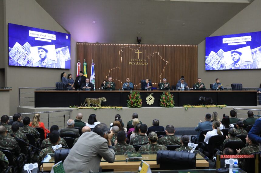 Assembleia Legislativa realiza outorga da ‘Medalha do Mérito Legislativo Coronel Jorge Teixeira’