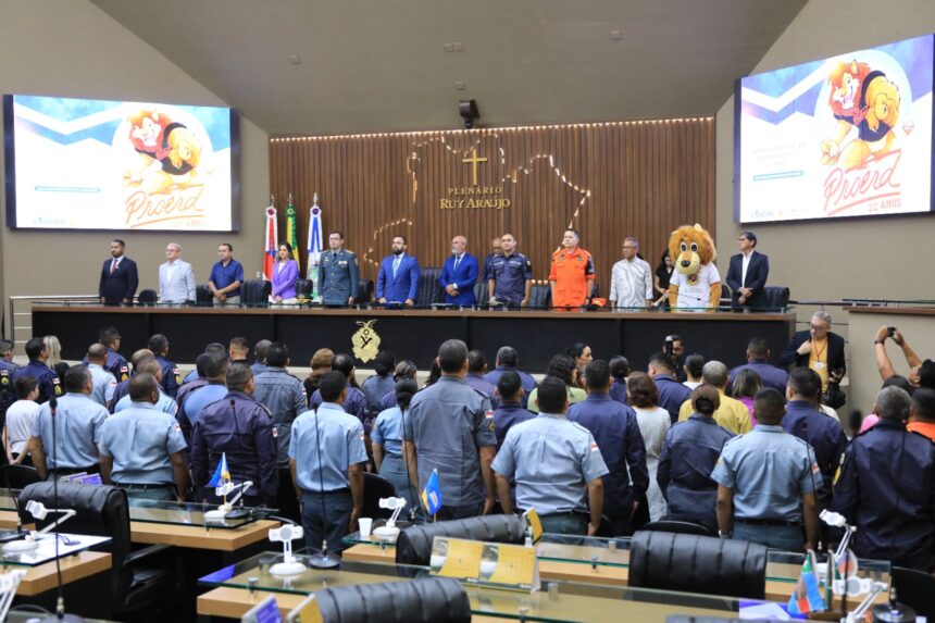Cabo Maciel homenageia o Proerd pelos 22 anos de atuação e destaca trabalho para fortalecer o Programa, no Amazonas