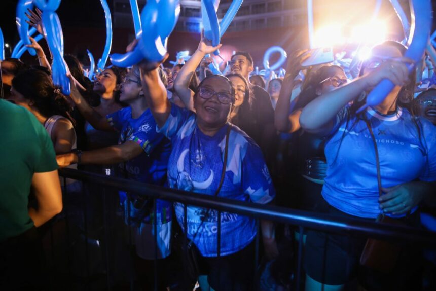 Noite de Caprichoso e Garantido confirma o sucesso do lançamento do 57º Festival de Parintins, no Bumbódromo