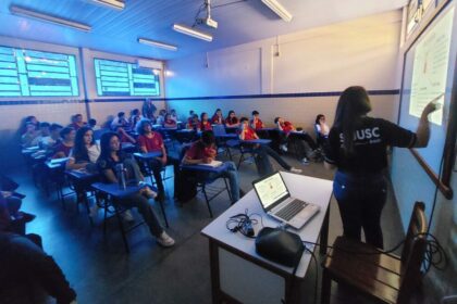 “Operação Átria“: violência de gênero é tema de debates promovidos pela Sejusc em escolas de Manaus