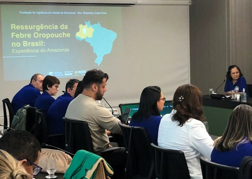 Monitoramento da Febre do Oropouche no Amazonas é destaque em Encontro Nacional de Secretarias de Saúde
