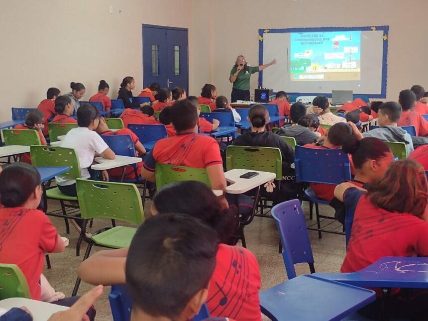 Ipaam inicia ações educativas de prevenção às queimadas e desmatamentos