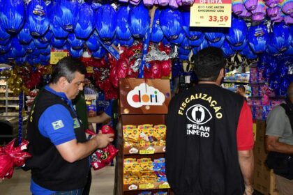 Operação Páscoa: Ipem-AM verifica 2.246 produtos tradicionais comercializados em Manaus e Região Metropolitana