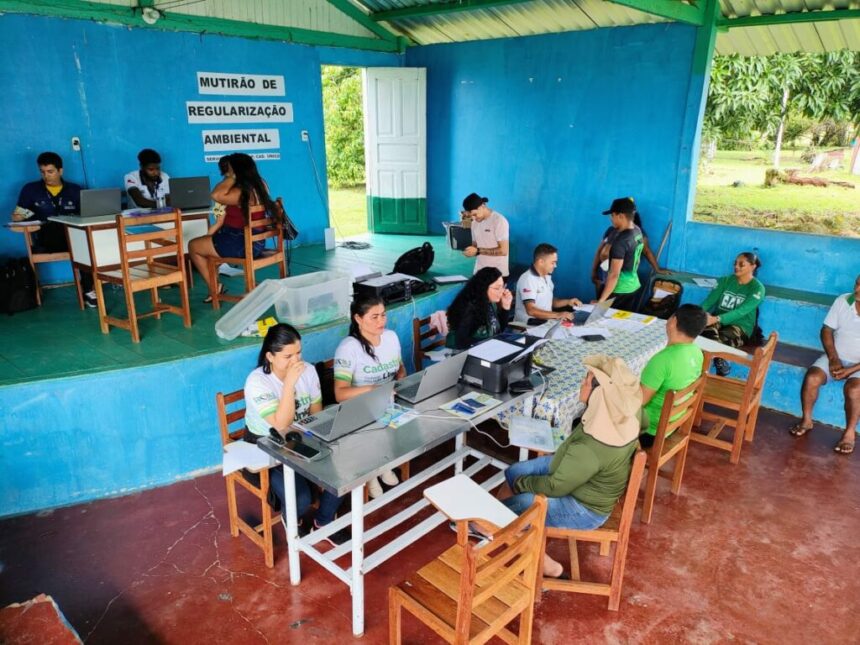 Idam intensifica regularização de produtores rurais na RDS do Rio Amapá, em Manicoré