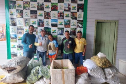 Idam atua na logística de 3,3 toneladas de alimentos comercializados pelo PAA em Nova Olinda do Norte