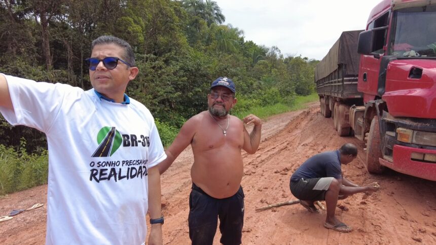 João Luiz afirma que deputados da região Norte pretendem fazer ‘Marcha para Brasília’ pelo asfaltamento da BR-319