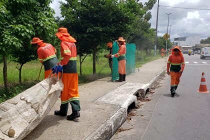 Prefeitura de Manaus realiza ação de limpeza na Colina do Aleixo