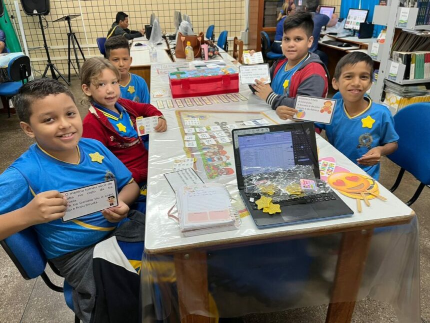 Projeto de recuperação de aprendizagem em Manacapuru tem avanço de 70% entre os alunos participantes
