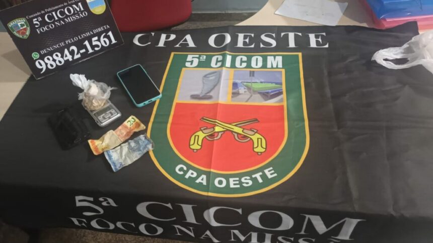 Polícia Militar do Amazonas prende sete pessoas por envolvimento com o tráfico de drogas