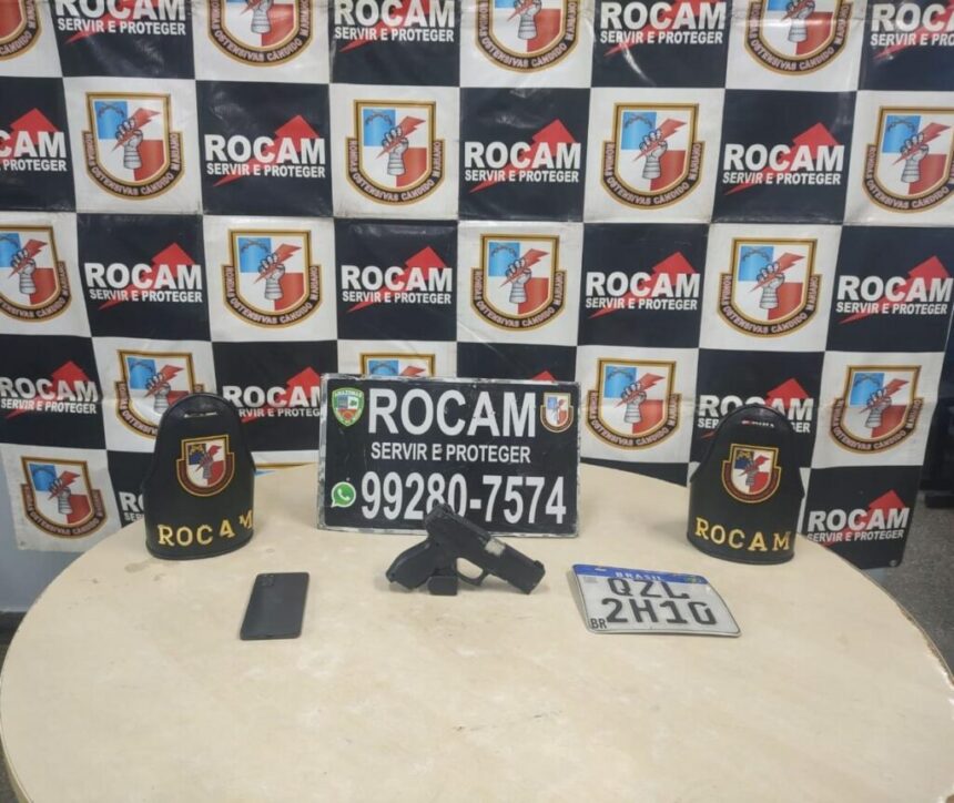 Dupla é presa pela Polícia Militar do Amazonas pelo crime de roubo no Jorge Teixeira