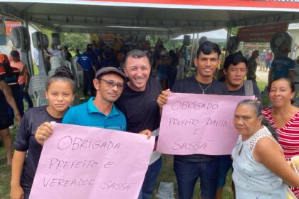 Vereador Sassá da Construção viabiliza pavimentação do ramal Cachoeira do Leão