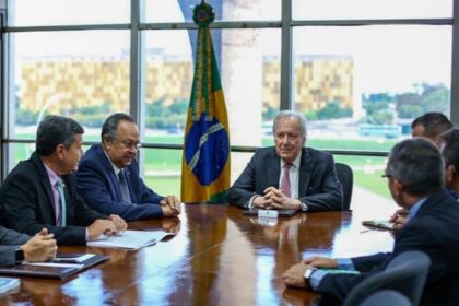 Em Brasília, deputado Dan Câmara e Ministro Lewandowisk reúnem para discutir sobre segurança pública