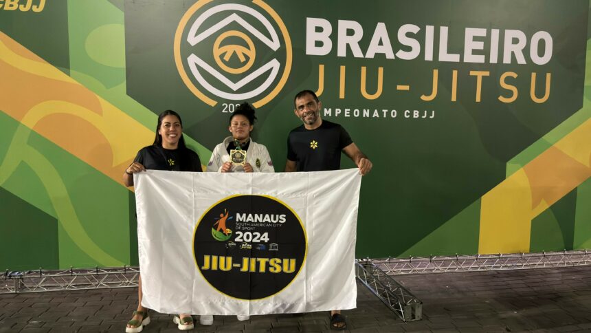 Atletas do “Manaus Olímpica” garantem cinco medalhas no Campeonato Brasileiro de Jiu-Jítsu