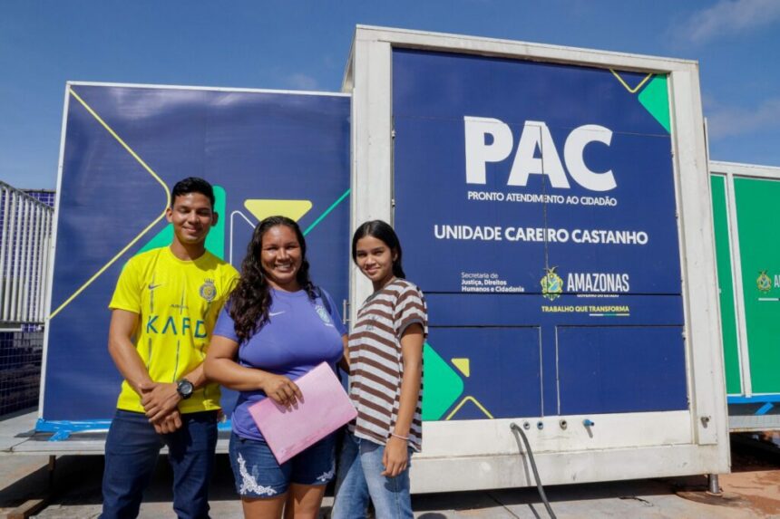 Governo do Amazonas abre PACs em Tabatinga e Careiro e chega a 11 municípios ofertando serviços para população
