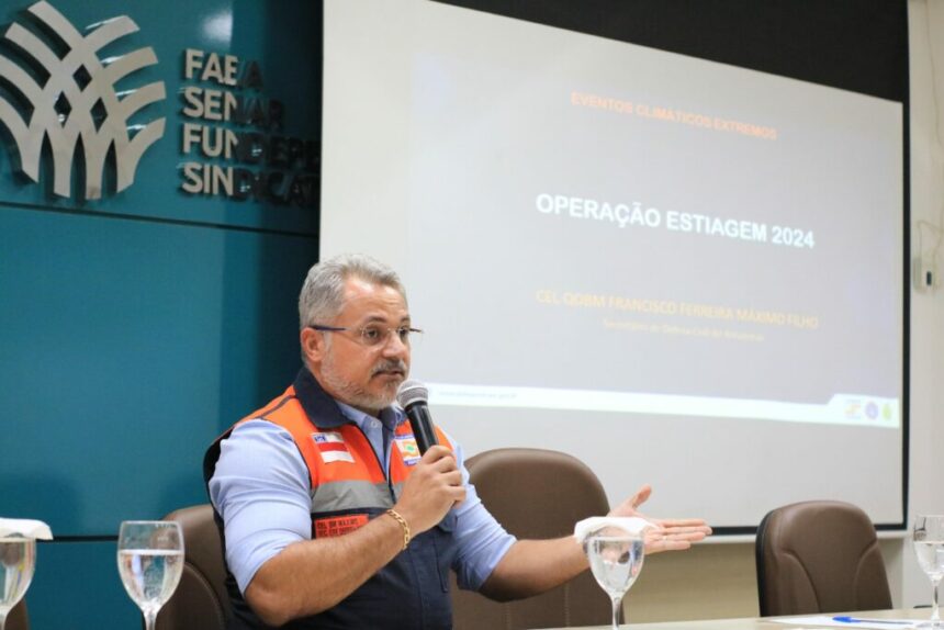 Estiagem 2024: Defesa Civil do Amazonas apresenta previsões em reunião do agronegócio