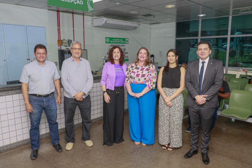 Delegado Péricles apresenta instalações do Cepcolu à nova secretária de Saúde Nayara Maksoud