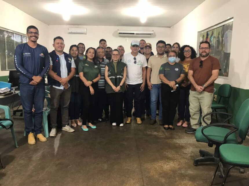 Sepror e instituições governamentais definem ações para o Dia Nacional do Campo Limpo, em Rio Preto da Eva