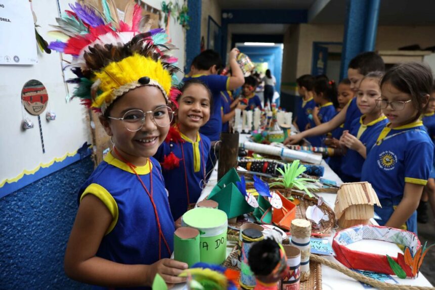 No Dia dos Povos Indígenas, escola da rede estadual promove 2ª edição de feira temática