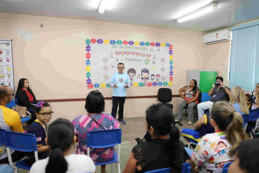 Secretaria de Educação promove ações nas escolas no Dia Mundial de Conscientização sobre o Autismo