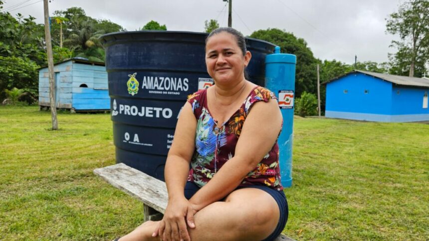 Moradores da RDS Rio Amapá comemoram acesso à água potável em comunidades