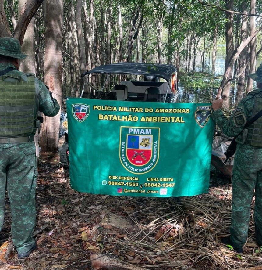 Polícia Militar do Amazonas resgata macaco, peixes ornamentais e recupera embarcação