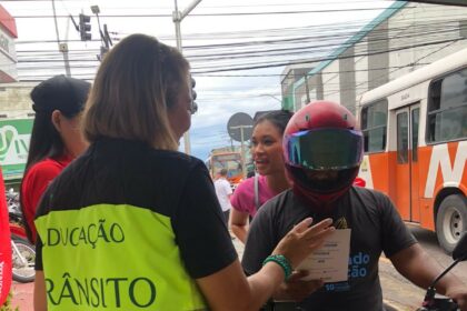 Prefeitura une forças em ação de conscientização para motociclistas
