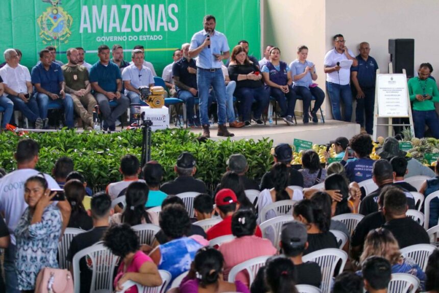 Wilson Lima anuncia R$ 220 milhões para infraestrutura, crédito e fomento a agricultores de Novo Remanso, em Itacoatiara