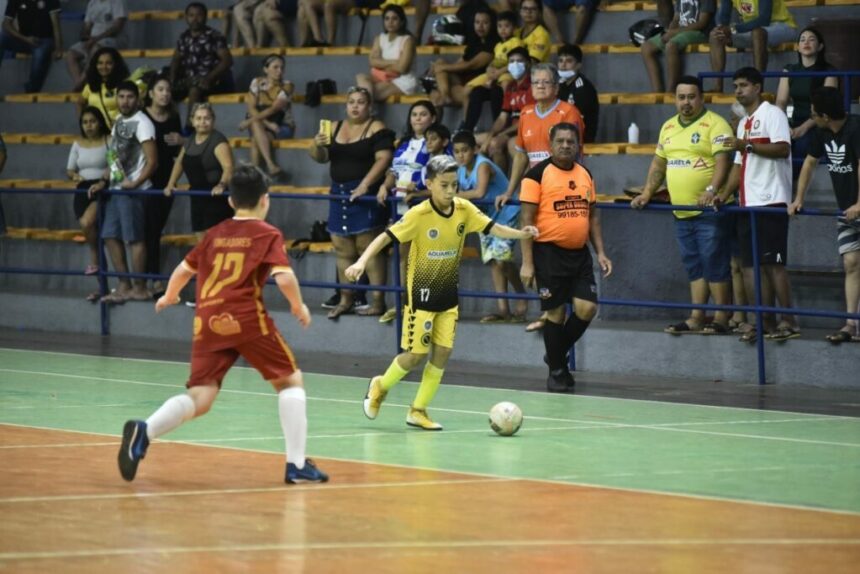 Categoria de base do futsal amazonense agitam fim de semana no Ginásio Renné Monteiro
