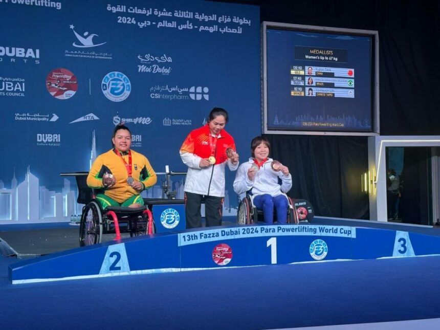 Atleta do Bolsa Esporte Estadual é convocada para etapa mundial de halterofilismo