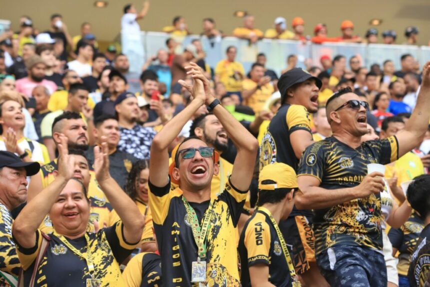 Arena da Amazônia sedia jogo histórico do Amazonas F.C na estreia da Série B do Brasileirão