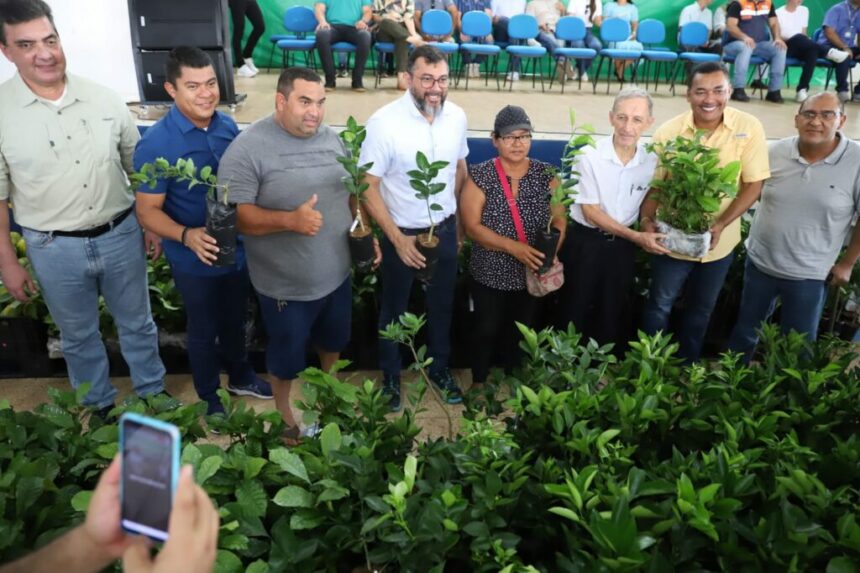 Governo do Amazonas fomenta setor primário com entregas de mudas, aquisição de alimentos e kits de proteção individual ao pescador