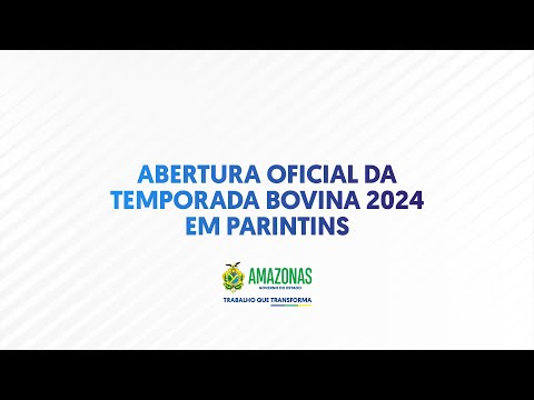ACOMPANHE A CERIMÔNIA DE LANÇAMENTO DO FESTIVAL DE PARINTINS 2024