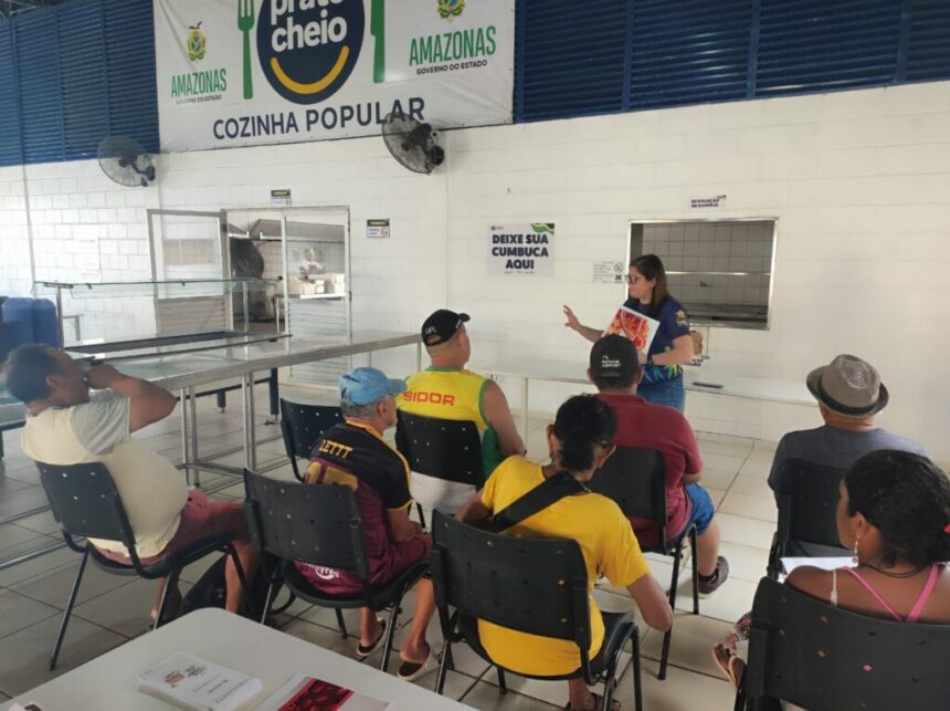 Unidades do Restaurante Popular Prato Cheio promovem palestras sobre saúde