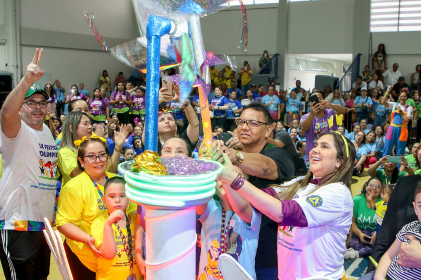 Abertura da 9ª edição do Festival Olímpico da Educação Infantil