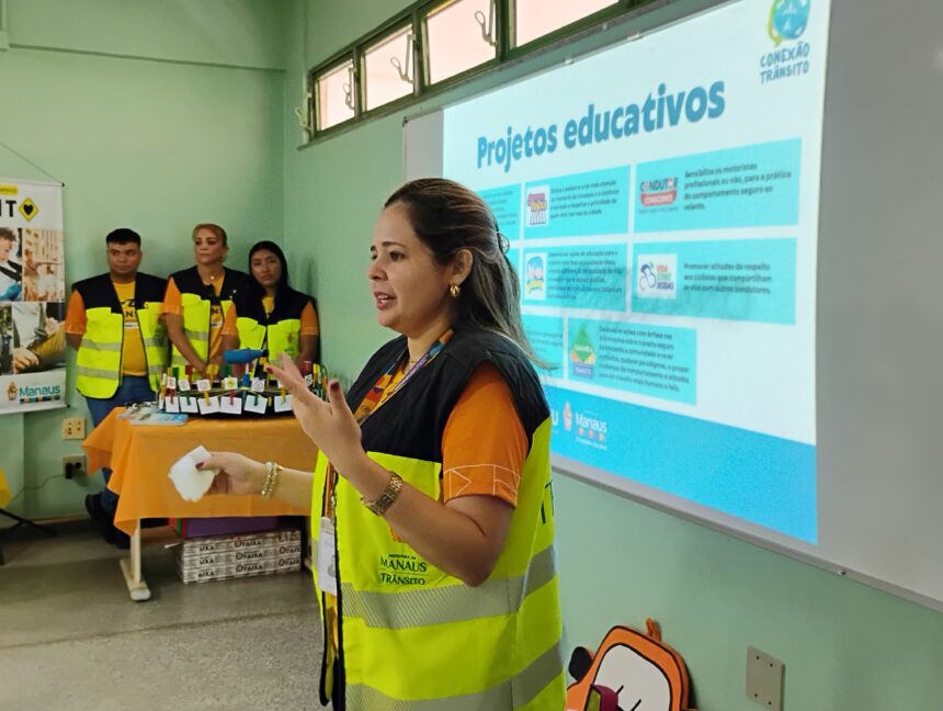 Ações de educação de trânsito a acadêmicos de Pedagogia