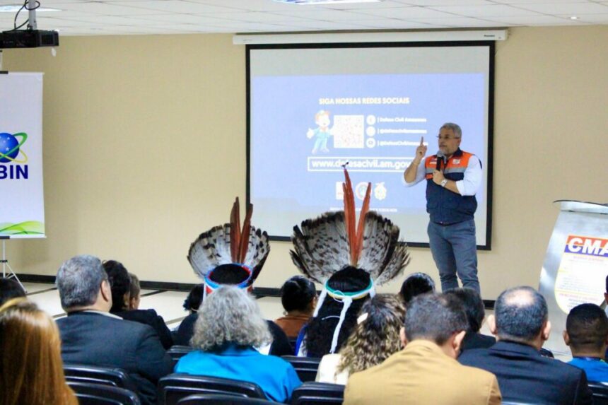 Defesa Civil do Amazonas discute os impactos das Mudanças Climáticas em Evento promovido pela ABIN