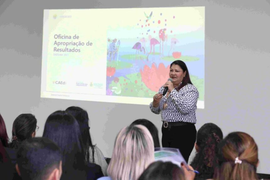 Agentes educacionais do Amazonas participam de Oficina de Apropriação de Resultados do Sadeam