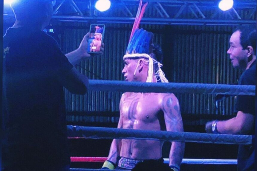 Indígena Kokama enfrenta oponente russo em luta internacional de MMA